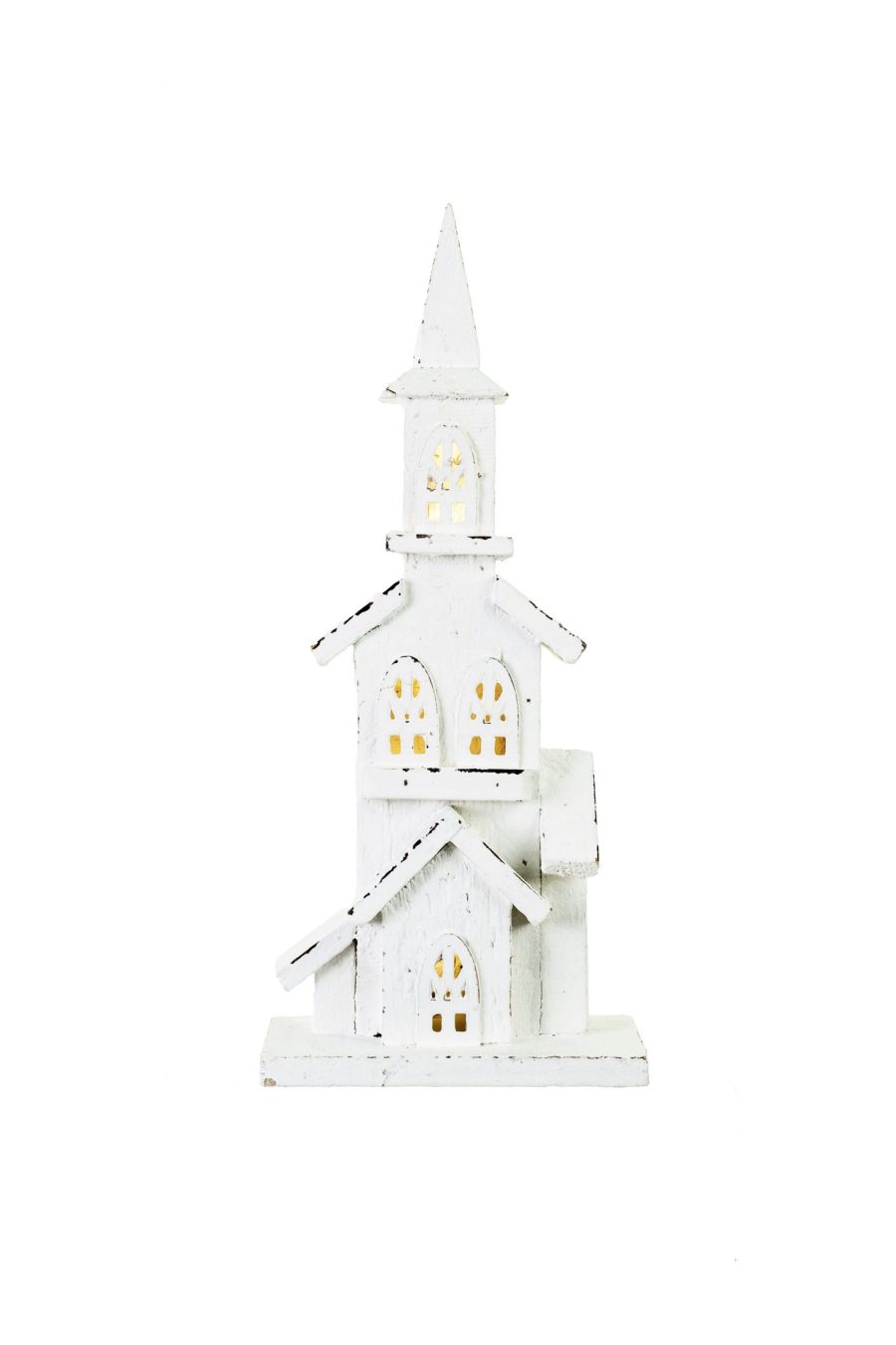 White Mini LED Church