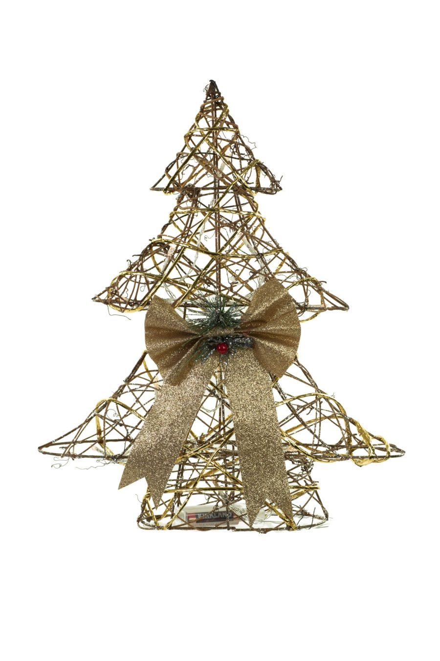 Brown Christmas Tree LED Decoration