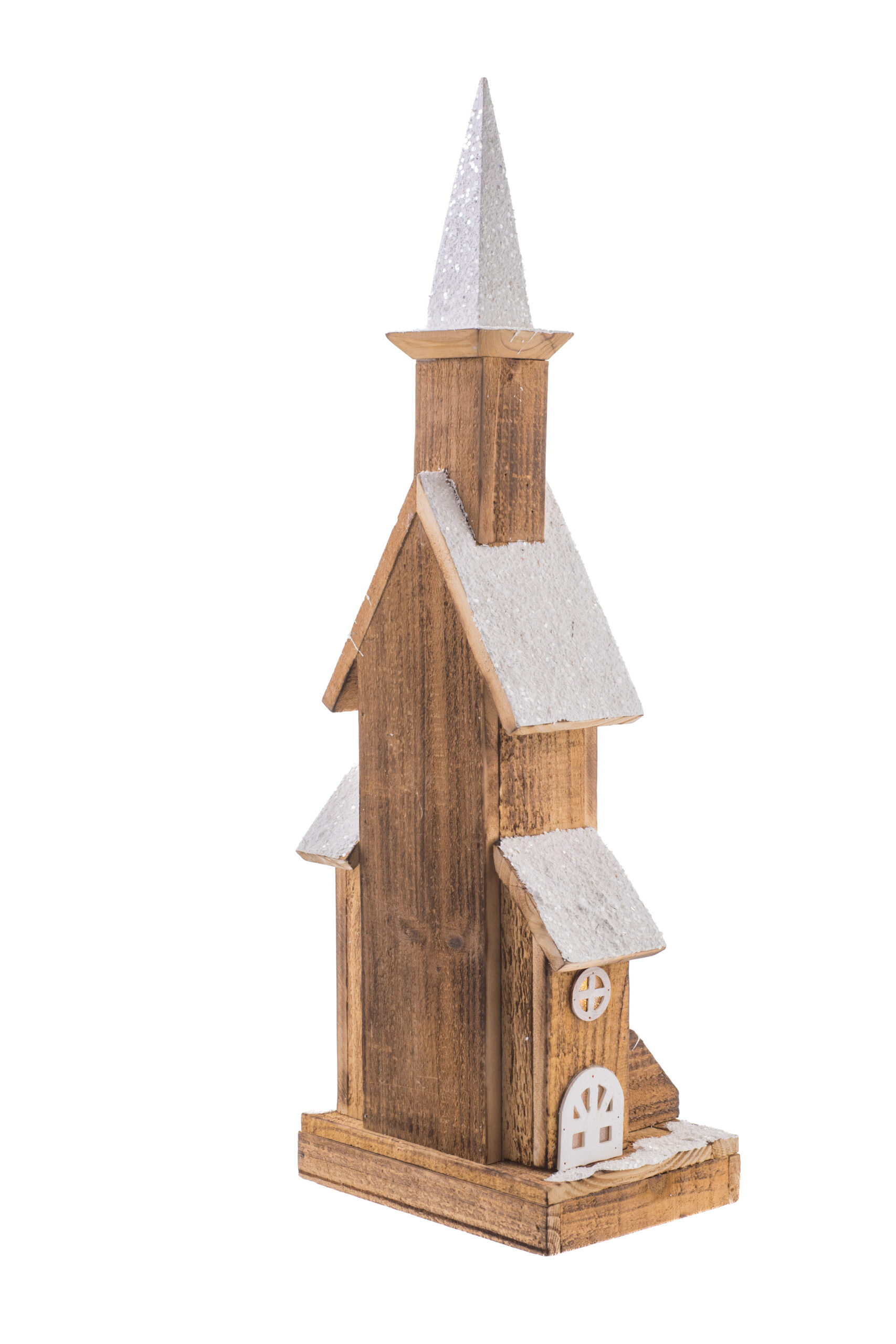 Smokey/White Wood Church LED House - Image 2