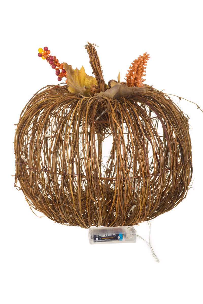 Brown LED Pumpkin - Image 3