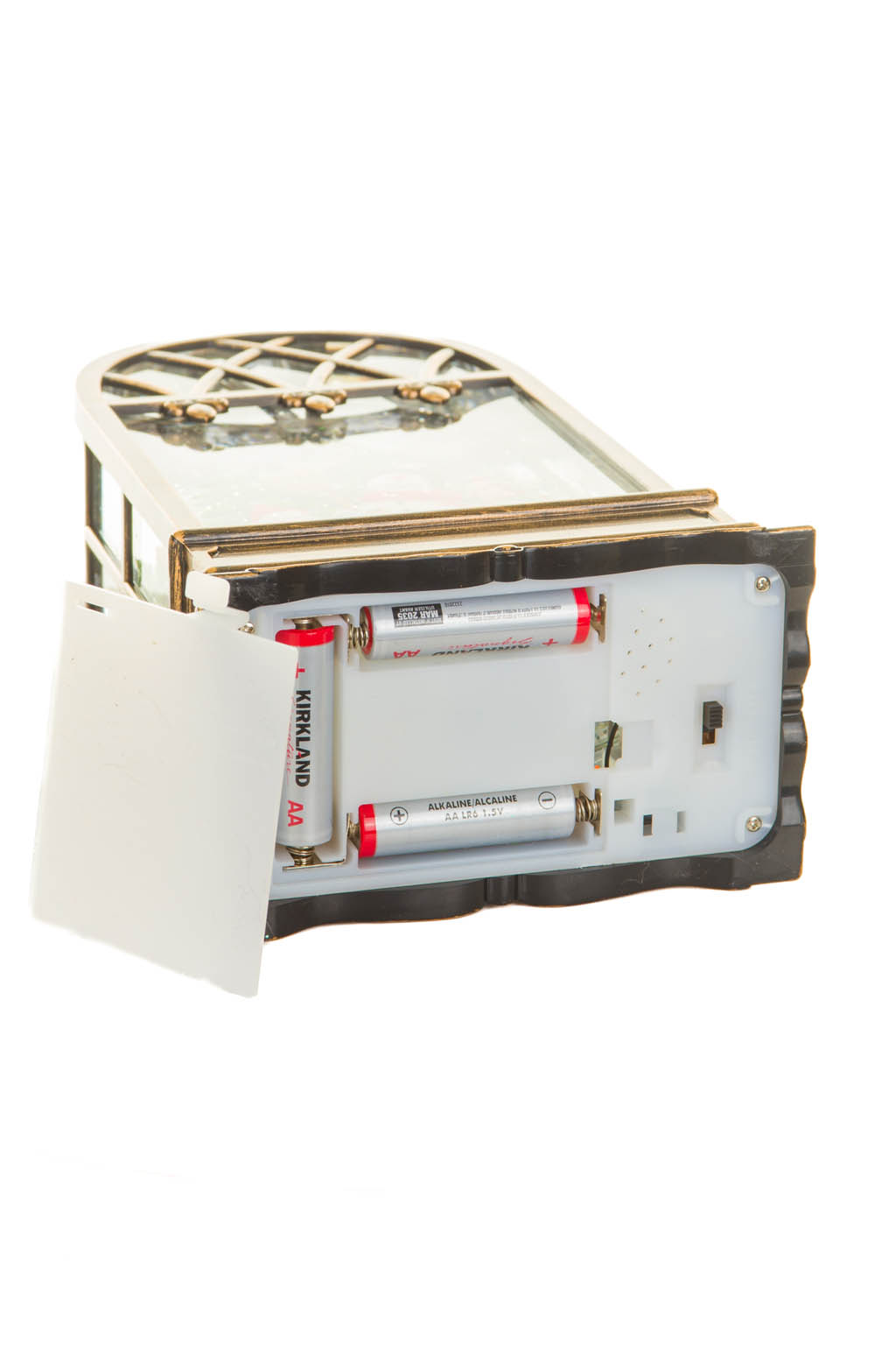 Brass Snowman'S Birdcage Warm White LED Snow Globe with Swirling Glitter - Image 6