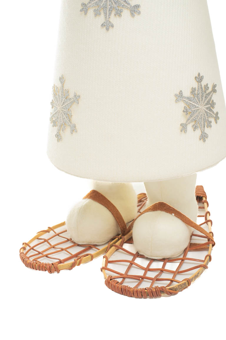 30" Cream Mellow Santa Bearing Gifts - Image 6