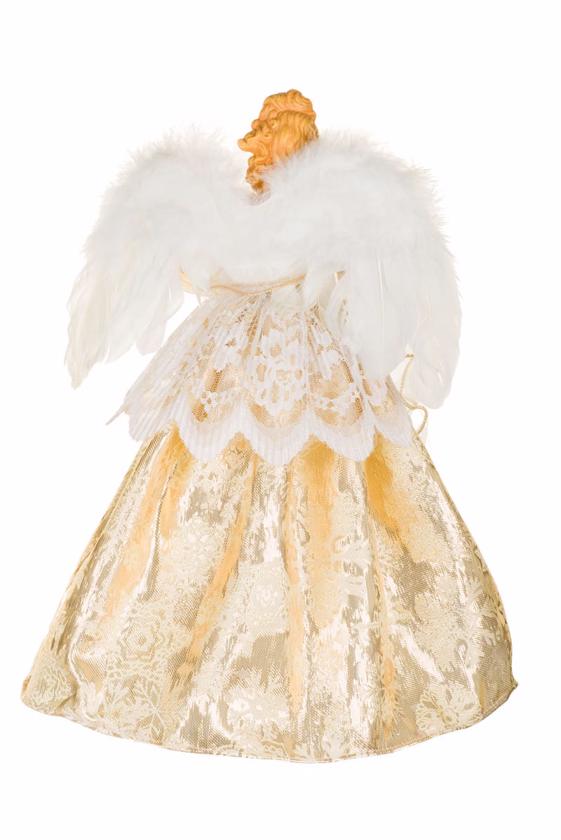Gold 10-Light Angel Tree Topper - Image 3