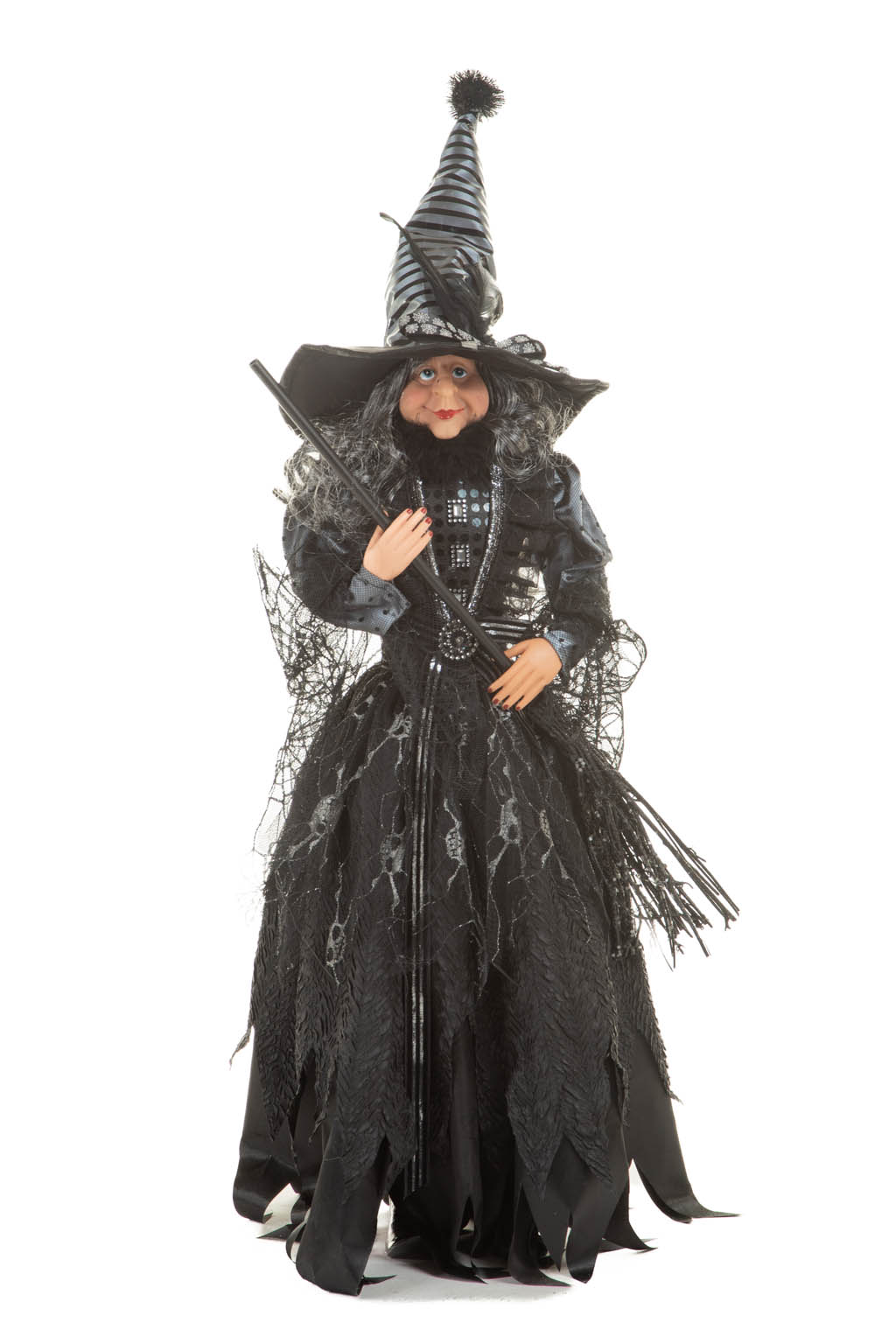 Black Dark Witch in All Saints Dress