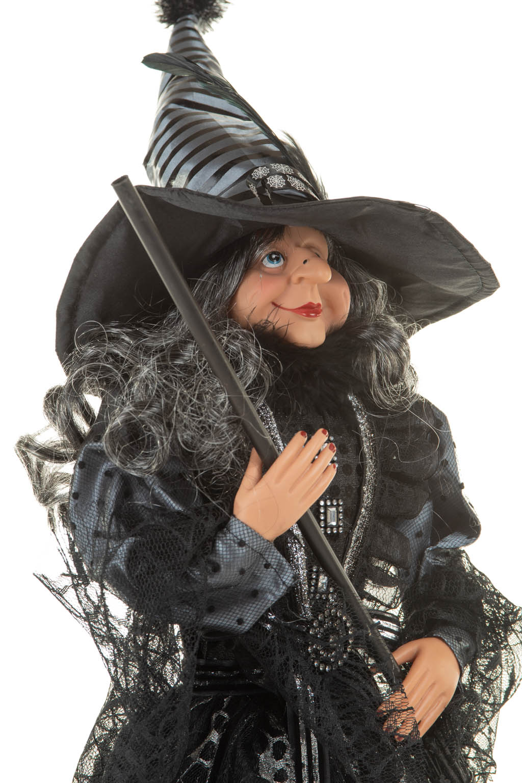 Black Dark Witch in All Saints Dress - Image 5