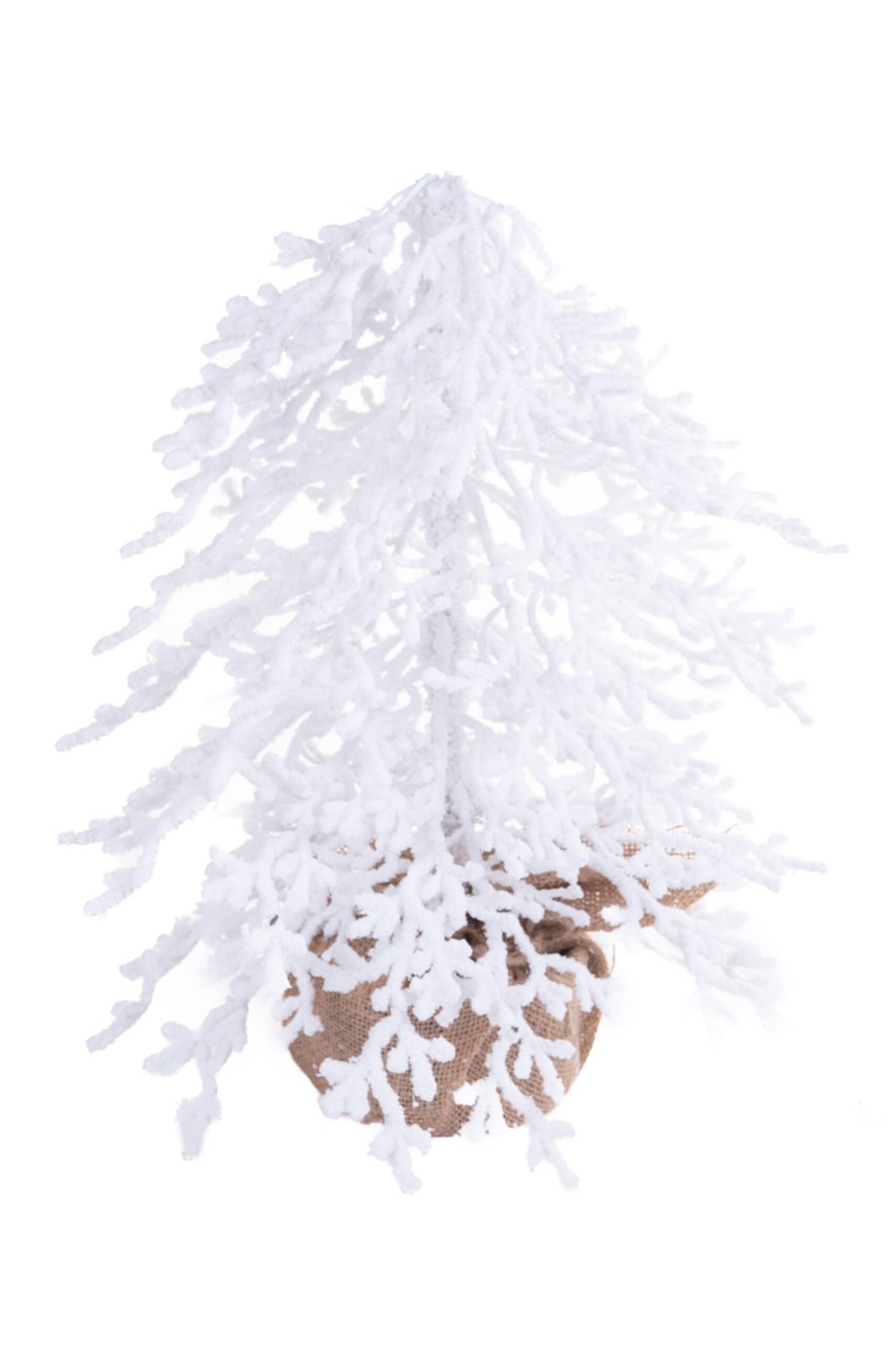 Frosty White Pine Warm White LED Christmas Tree