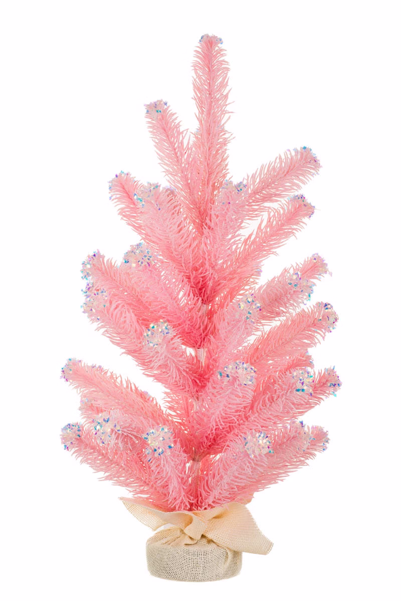 Baby Pink Concolor Fir Table Top Tree