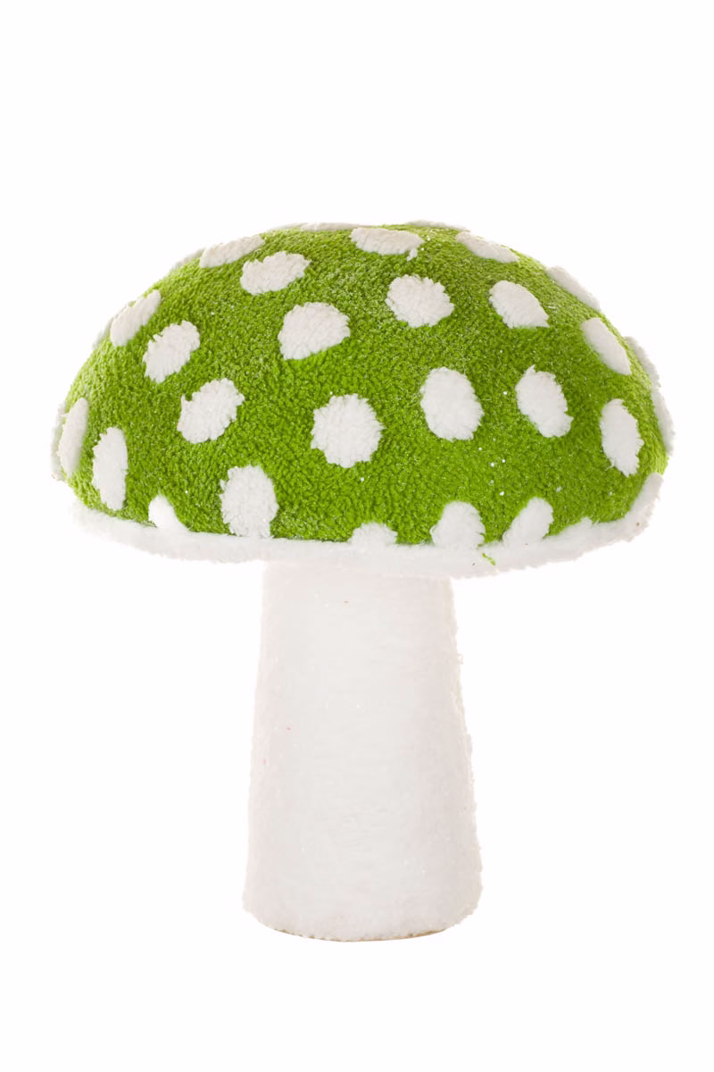 Forest Green Mushroom Decoration