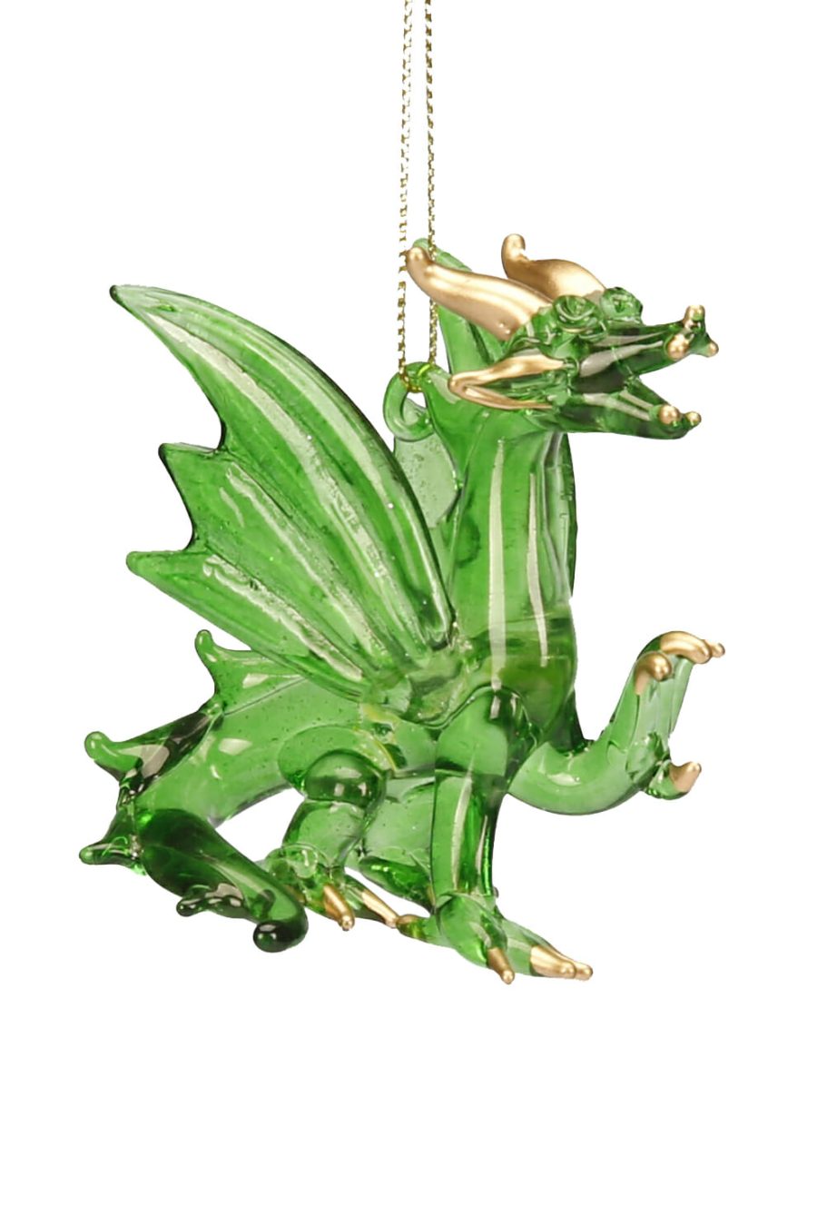 Green Dragons Ornament