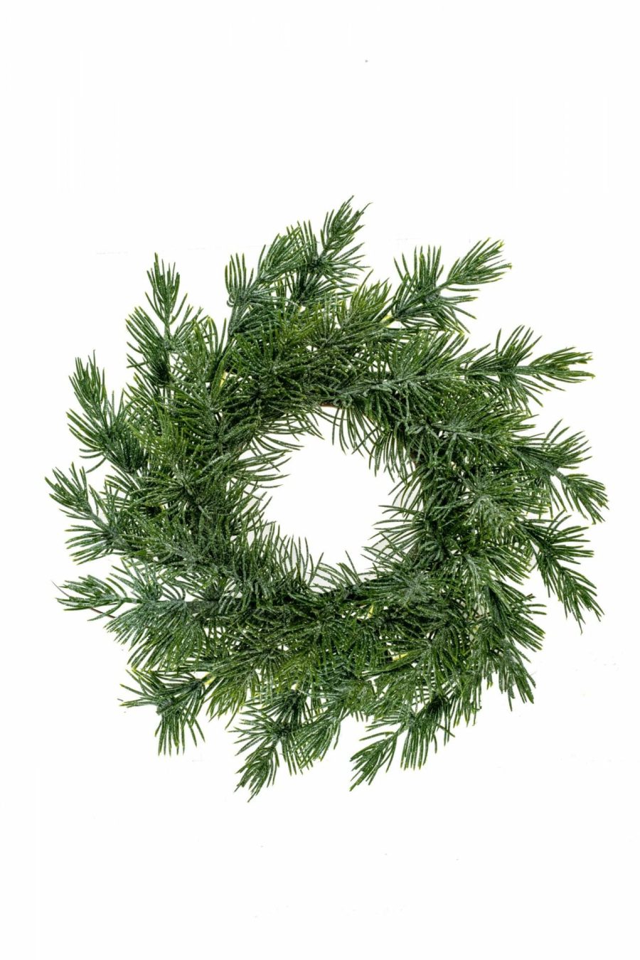 Dark Green Glittered Concolor Fir Wreath