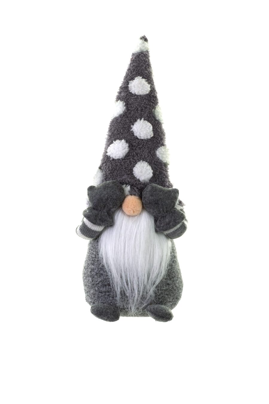 Grey Shy Guy Gnome