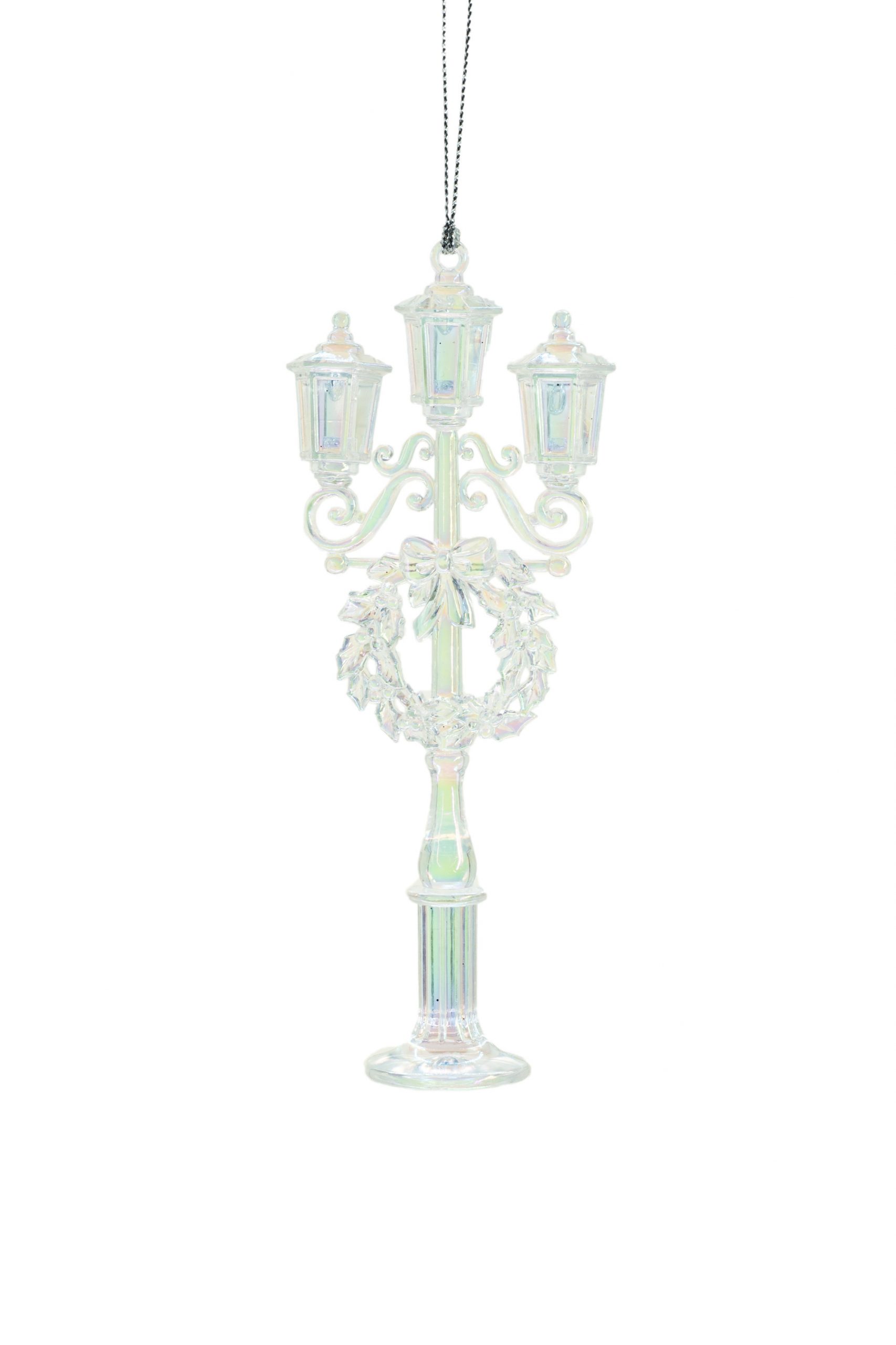 Iridescent Royal Lamp Ornament
