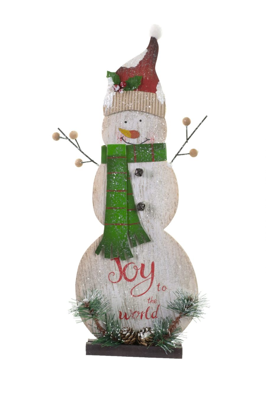 Ivory Snowman Table Decor