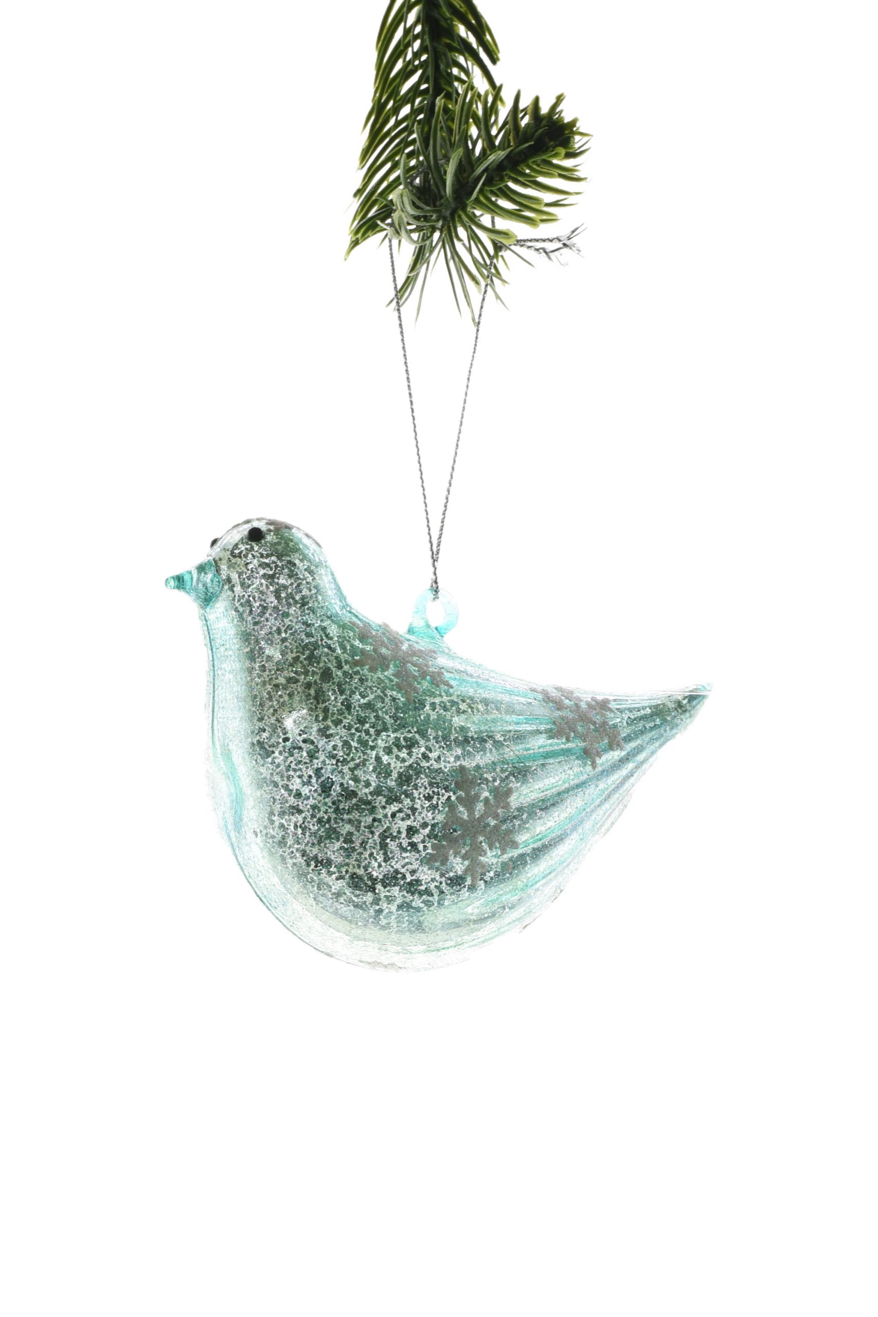 Pink Hanging Bird Ornament - Image 2