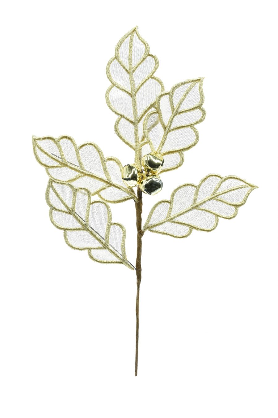 Gold Embroidered Spray