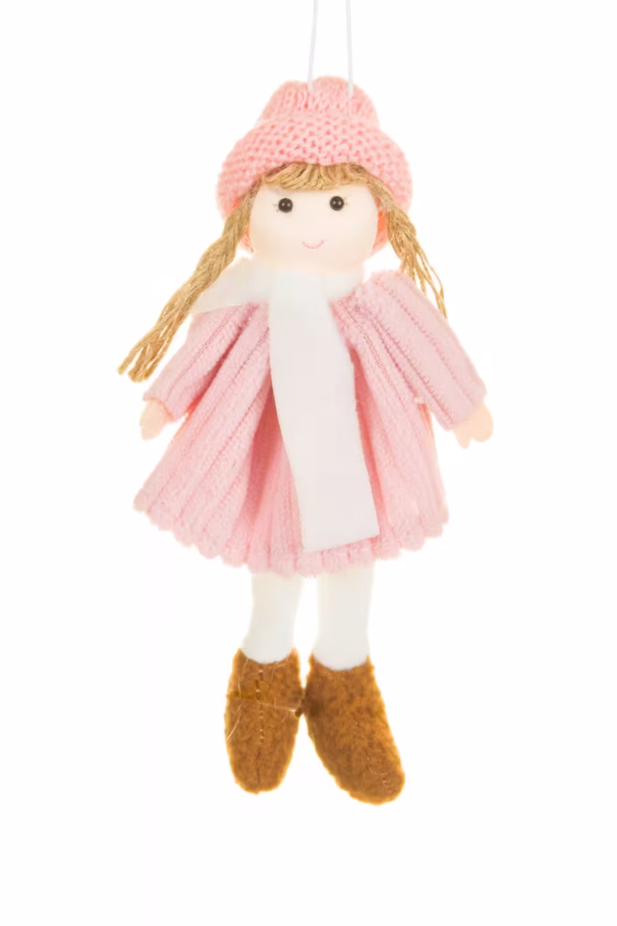 Pink Cloth Hanging Pigtail Girl