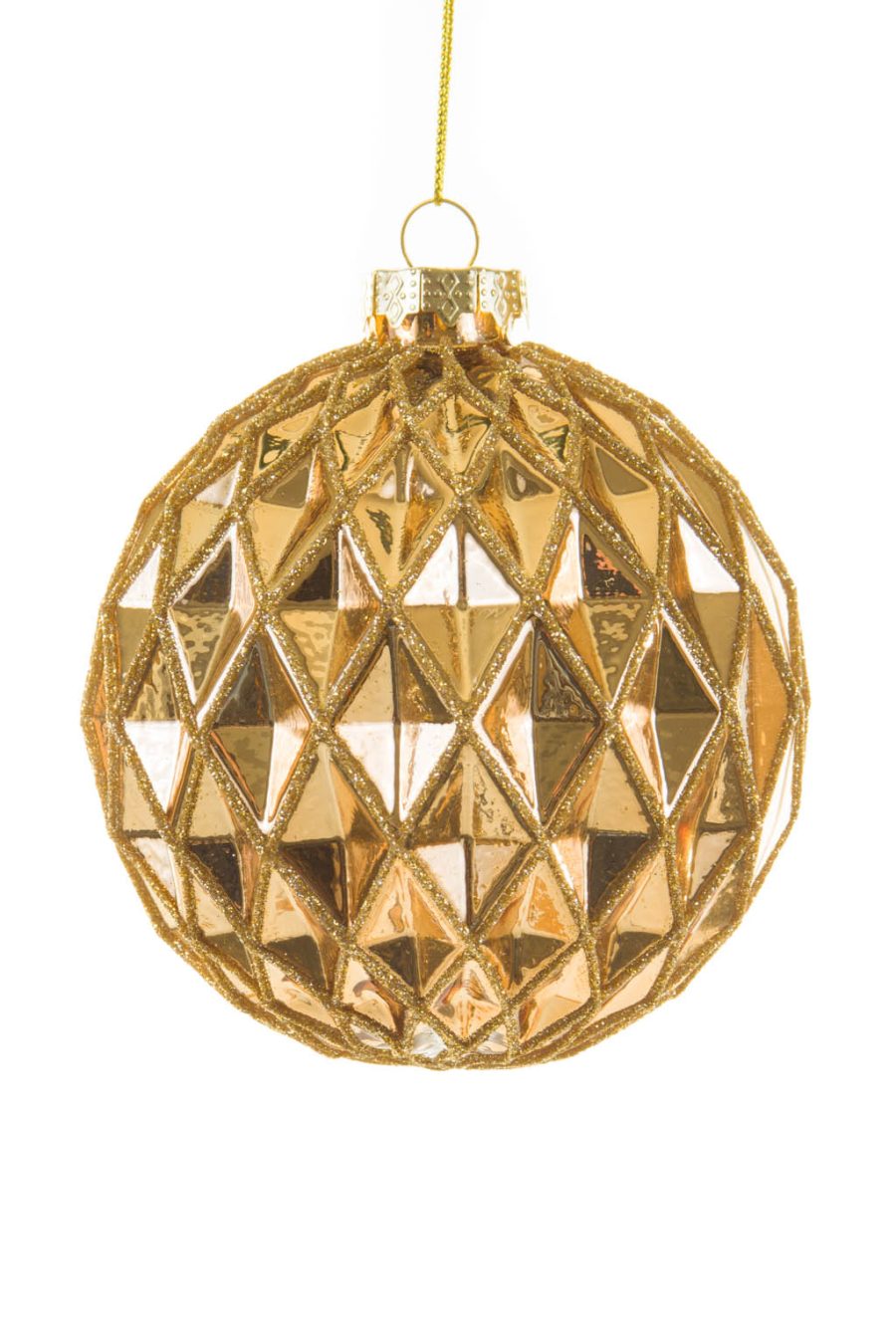 Elegant Hangable Gold Baubles