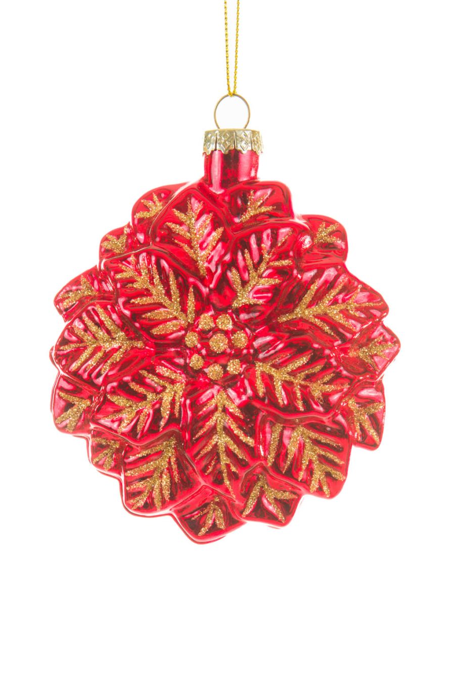 Festive Hangable Red Baubles