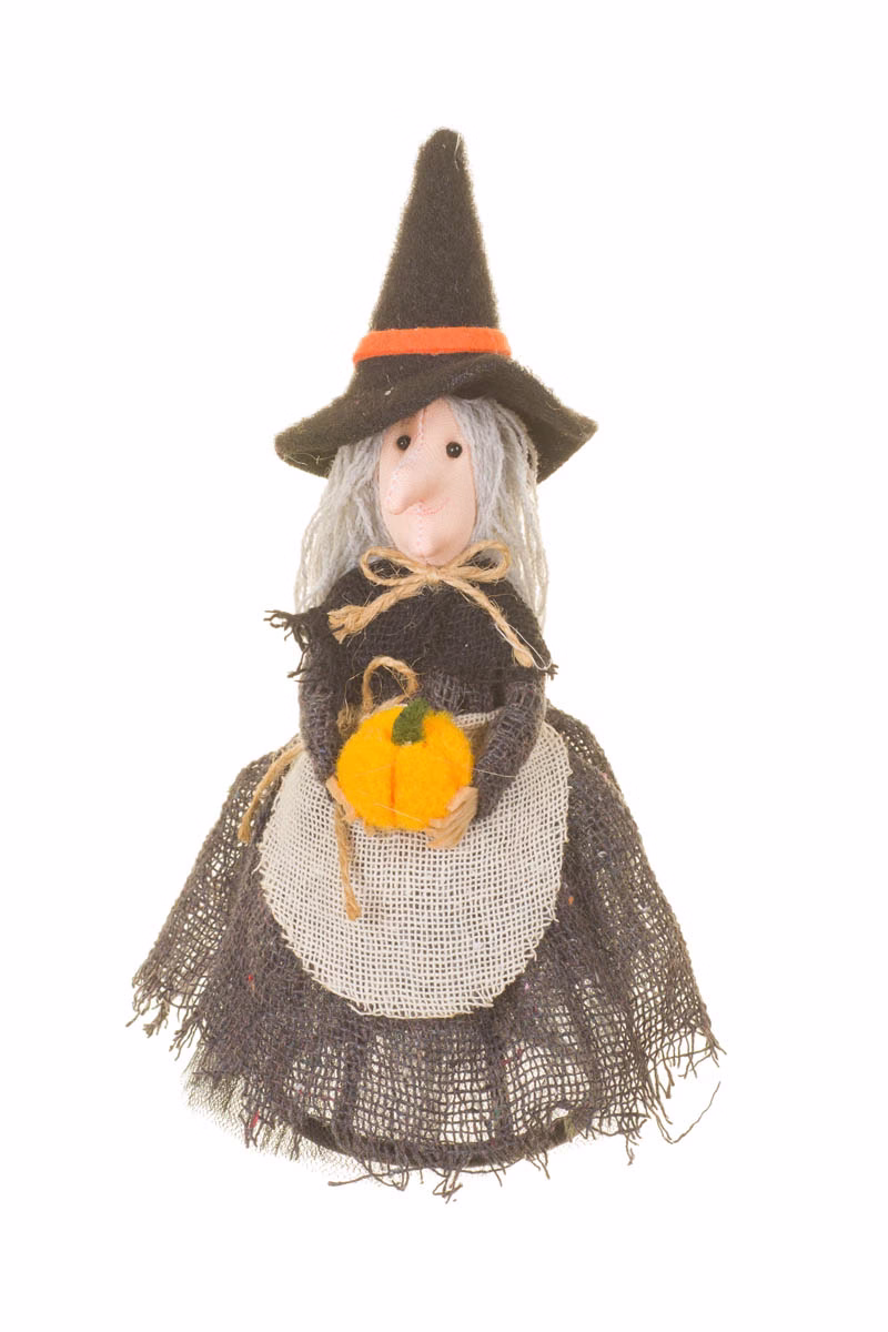 Hangable Gray Witch Doll