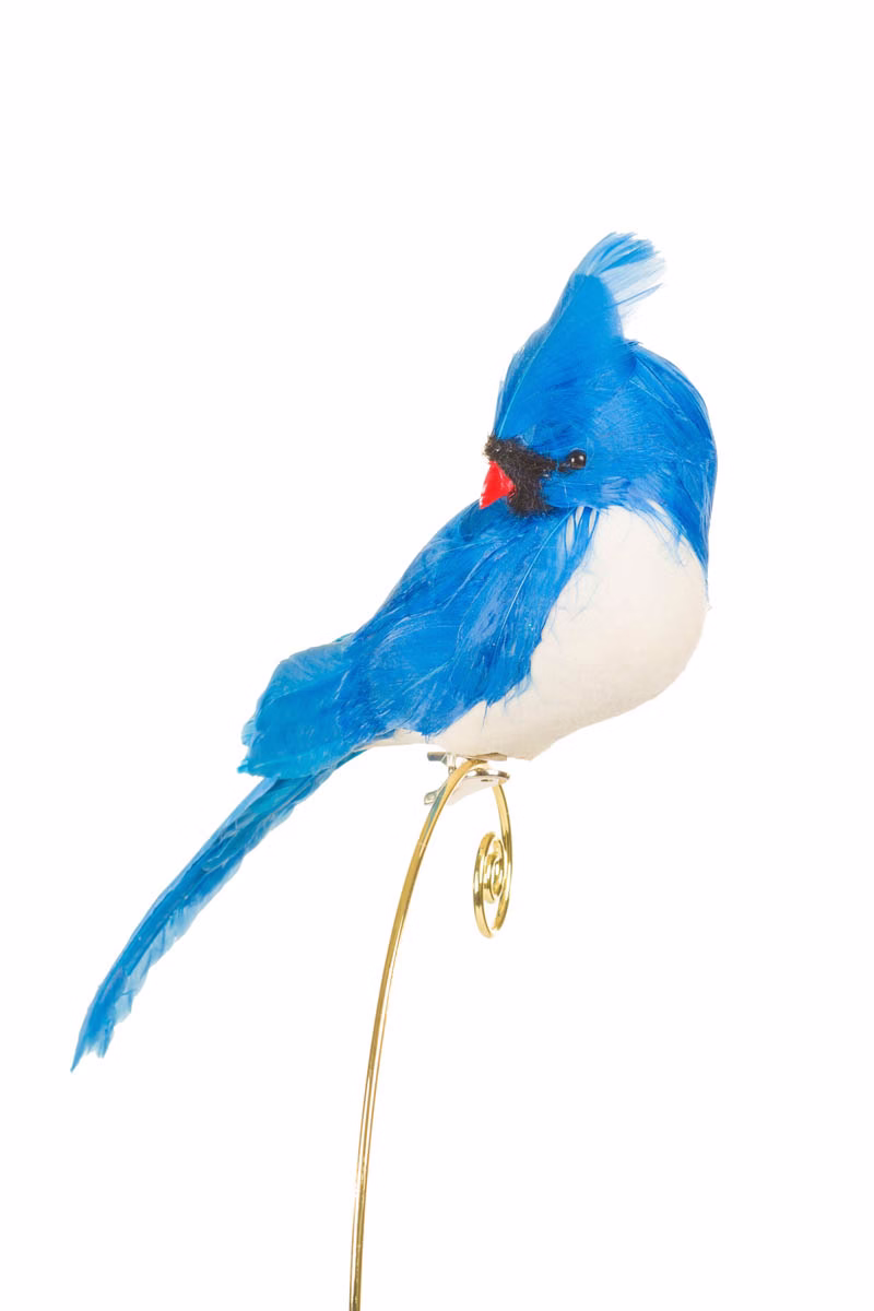 Clip-On Blue Jay Ornament