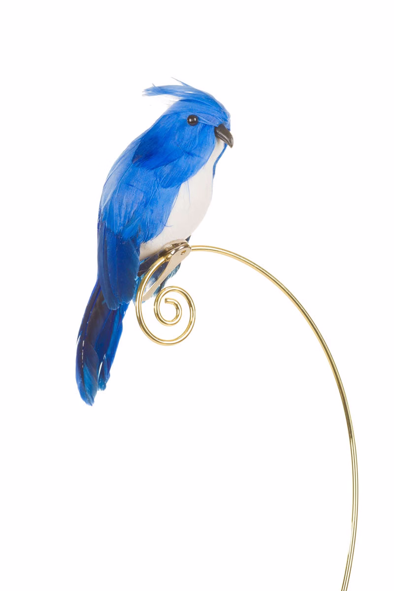 Clip-On Blue Jay Ornament