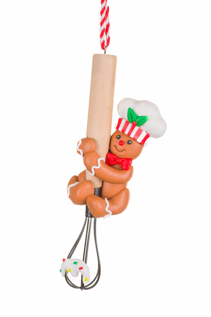 Brown Gingerbread Man Ornament