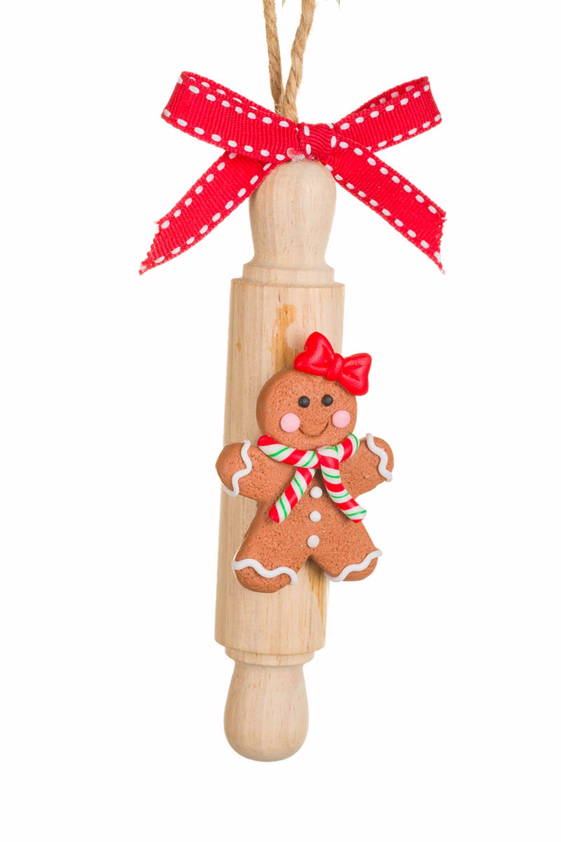 Brown Gingerbread Woman Ornament