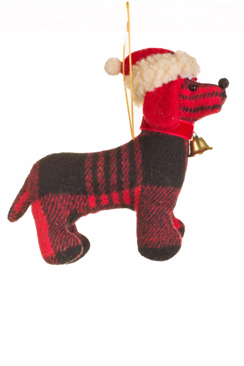 Black Dog Ornament
