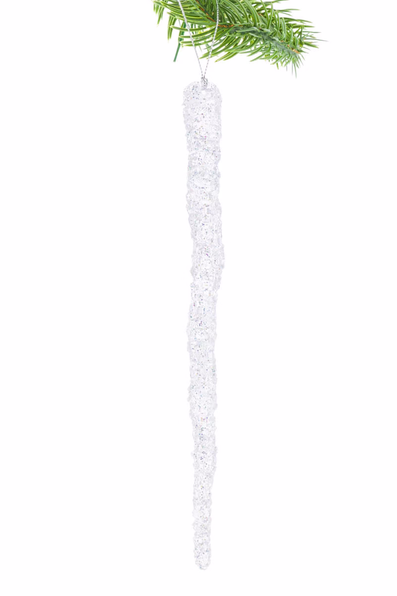 Iridescent Icicle Ornament