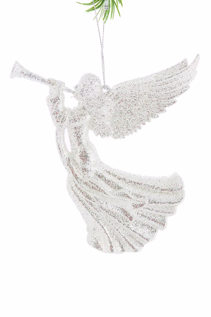 Silver Angel Ornament