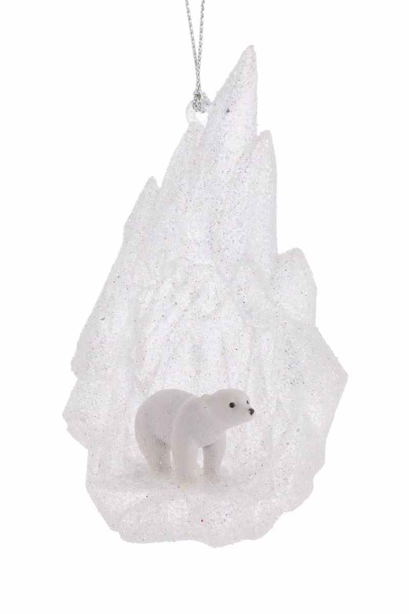 White Polar Bear Ornament