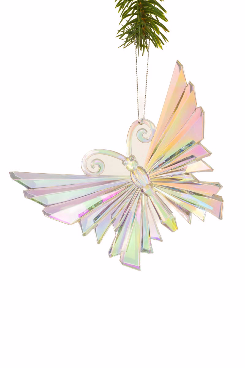 Iridescent Butterfly Ornament