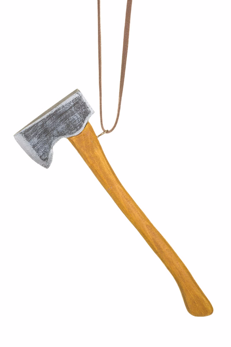 Umber Axe Wall Ornament