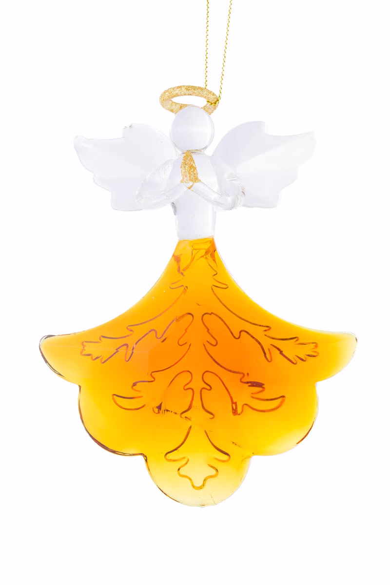 Umber Angel Ornament