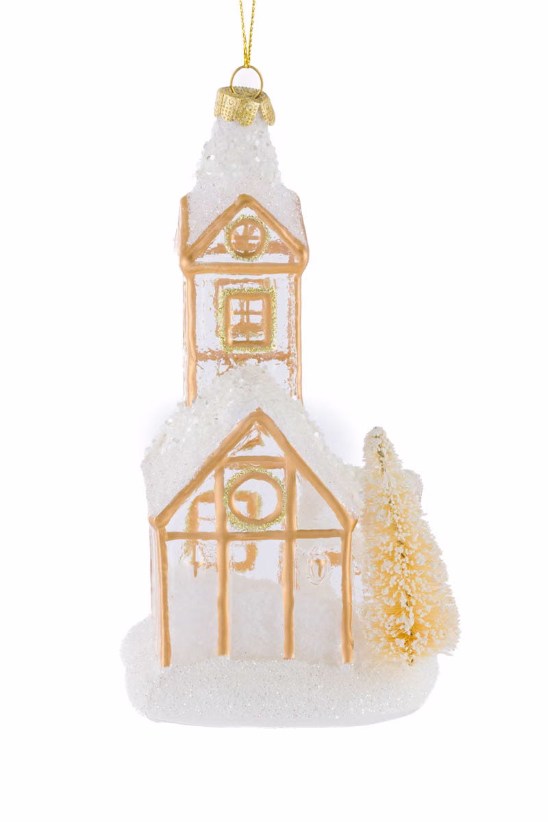 Gold Chapel Ornament - Image 3