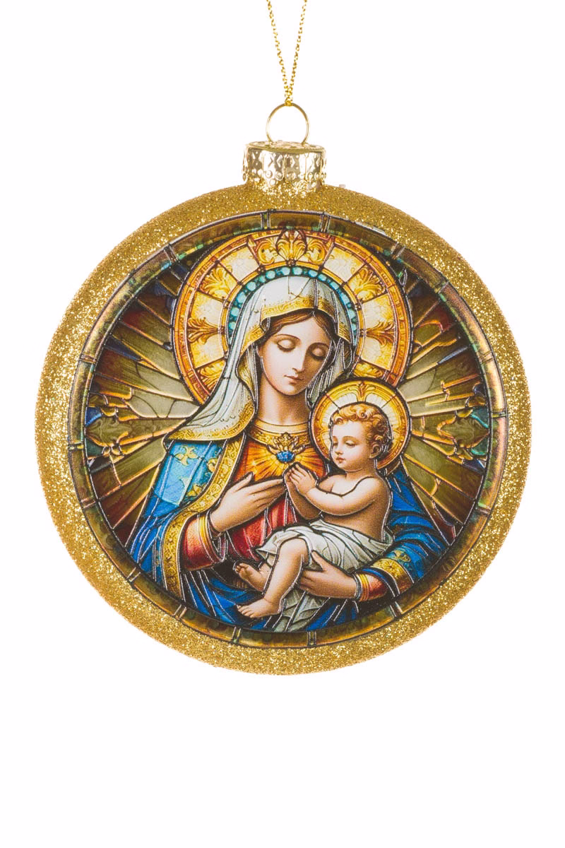 Gold Medallion Ornament