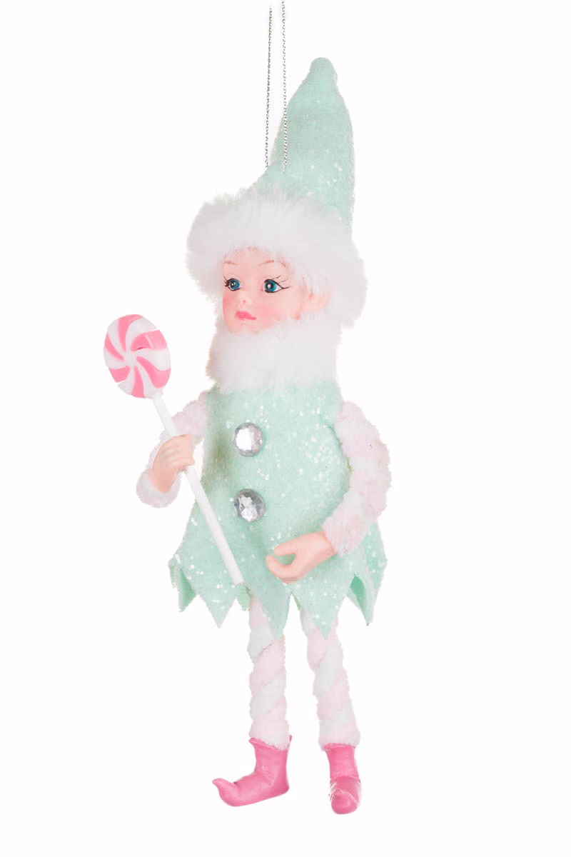 Green Elf Ornament