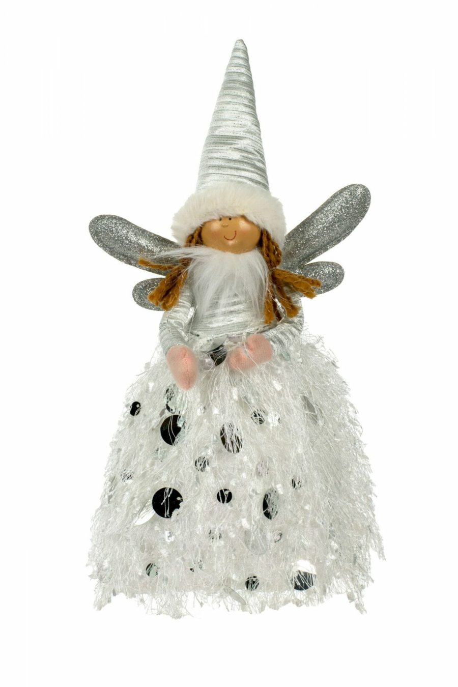 White Angel Doll LED Figurine