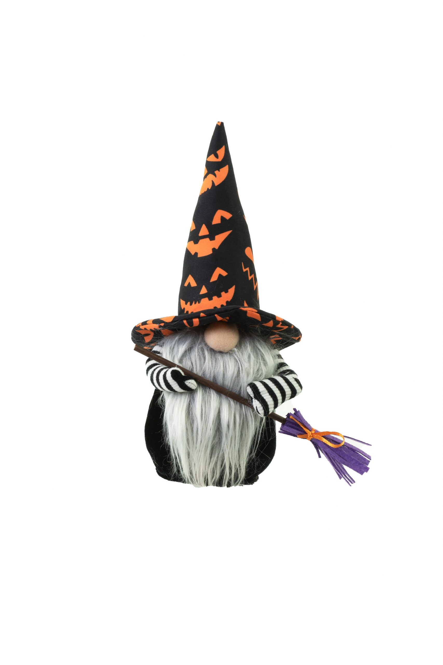 Black Witchy Boy Halloween Gnome