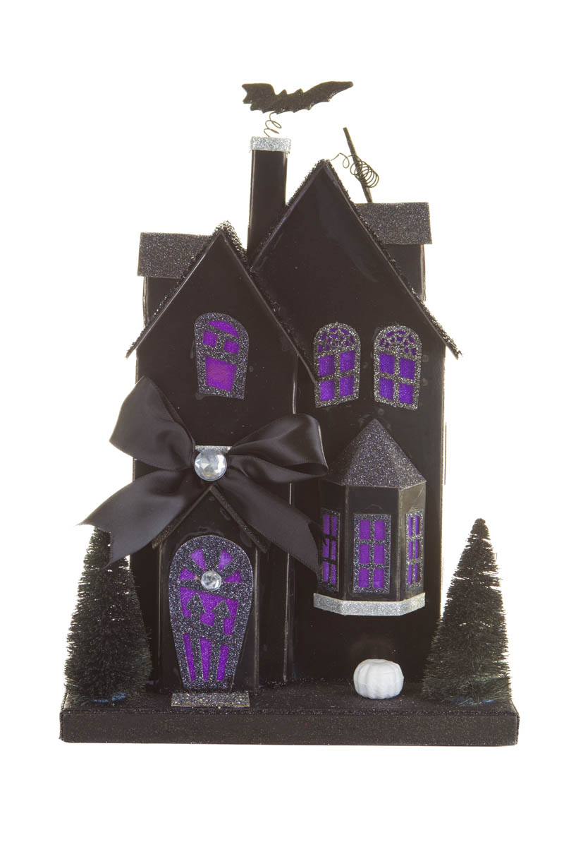Black LED Haunted House