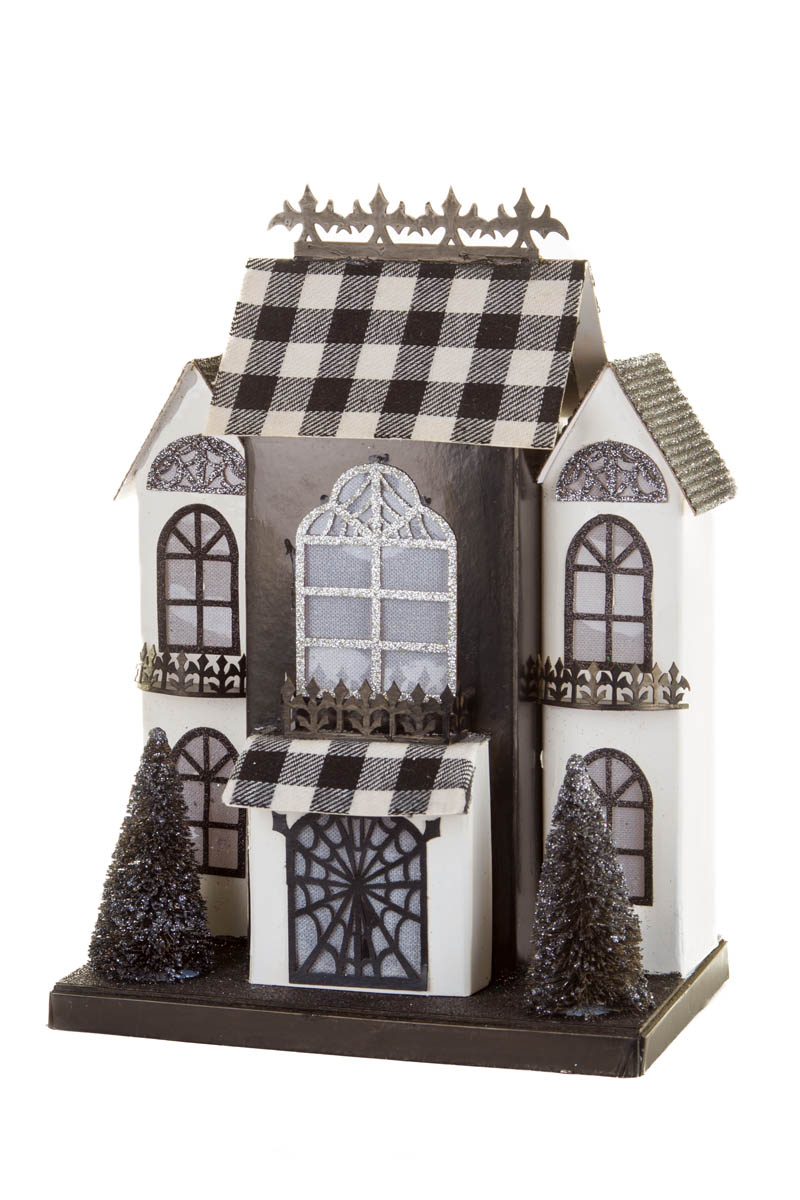 Black LED Haunted House