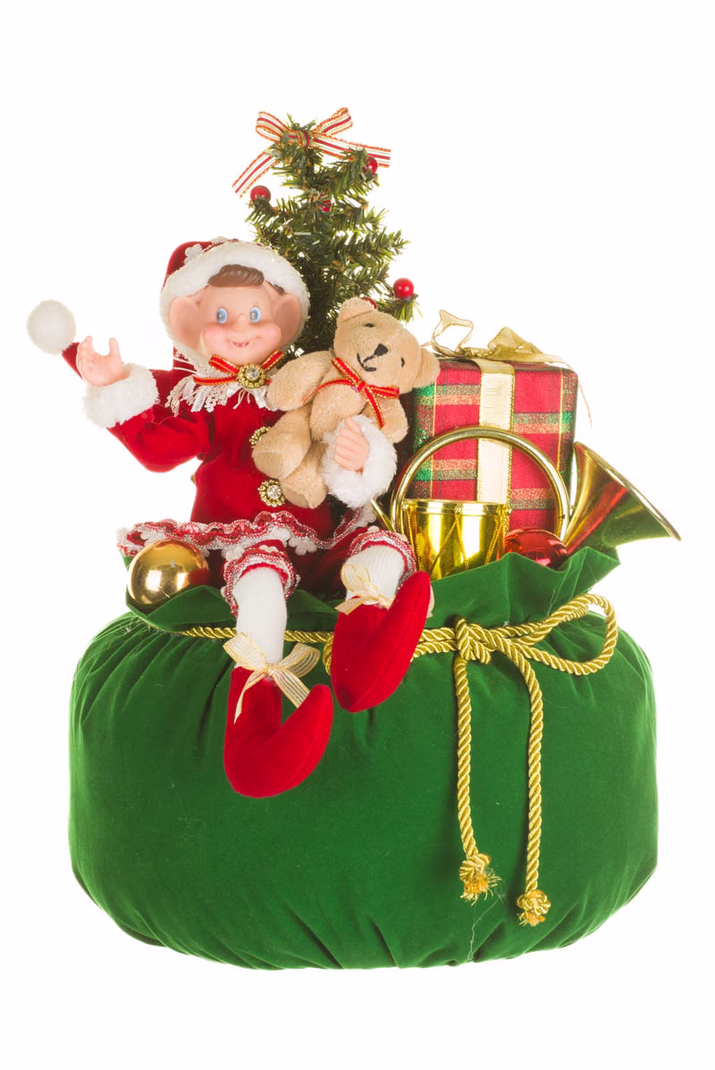 Red Elf's Christmas Sack