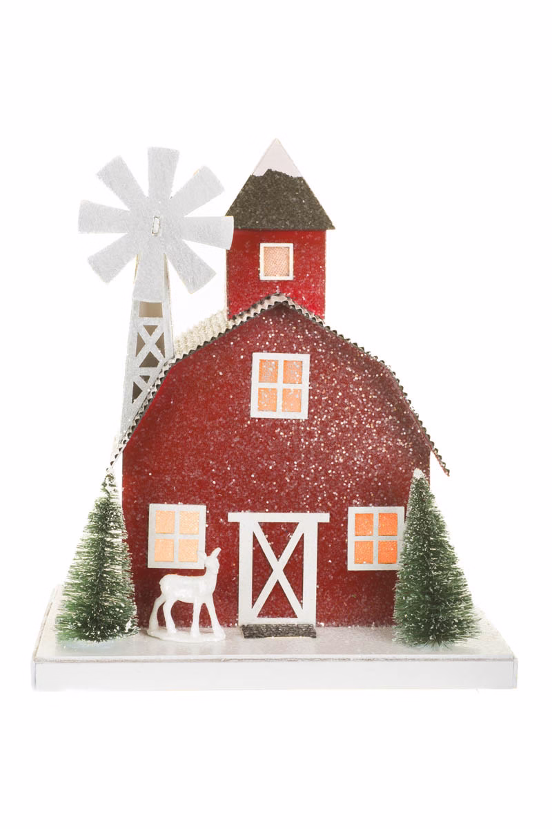 Red Illuminated Farmhouse - Image 6