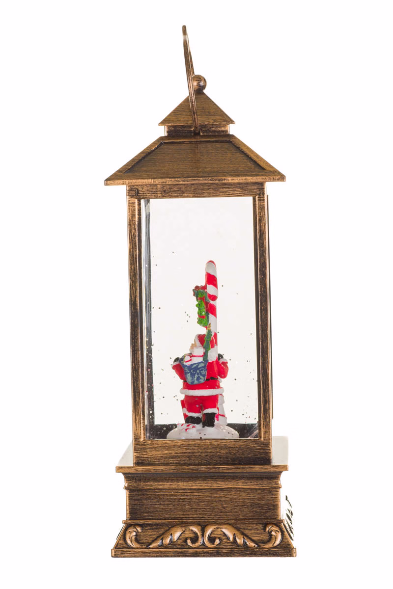 Bronze Lantern Snow Globe - Image 4