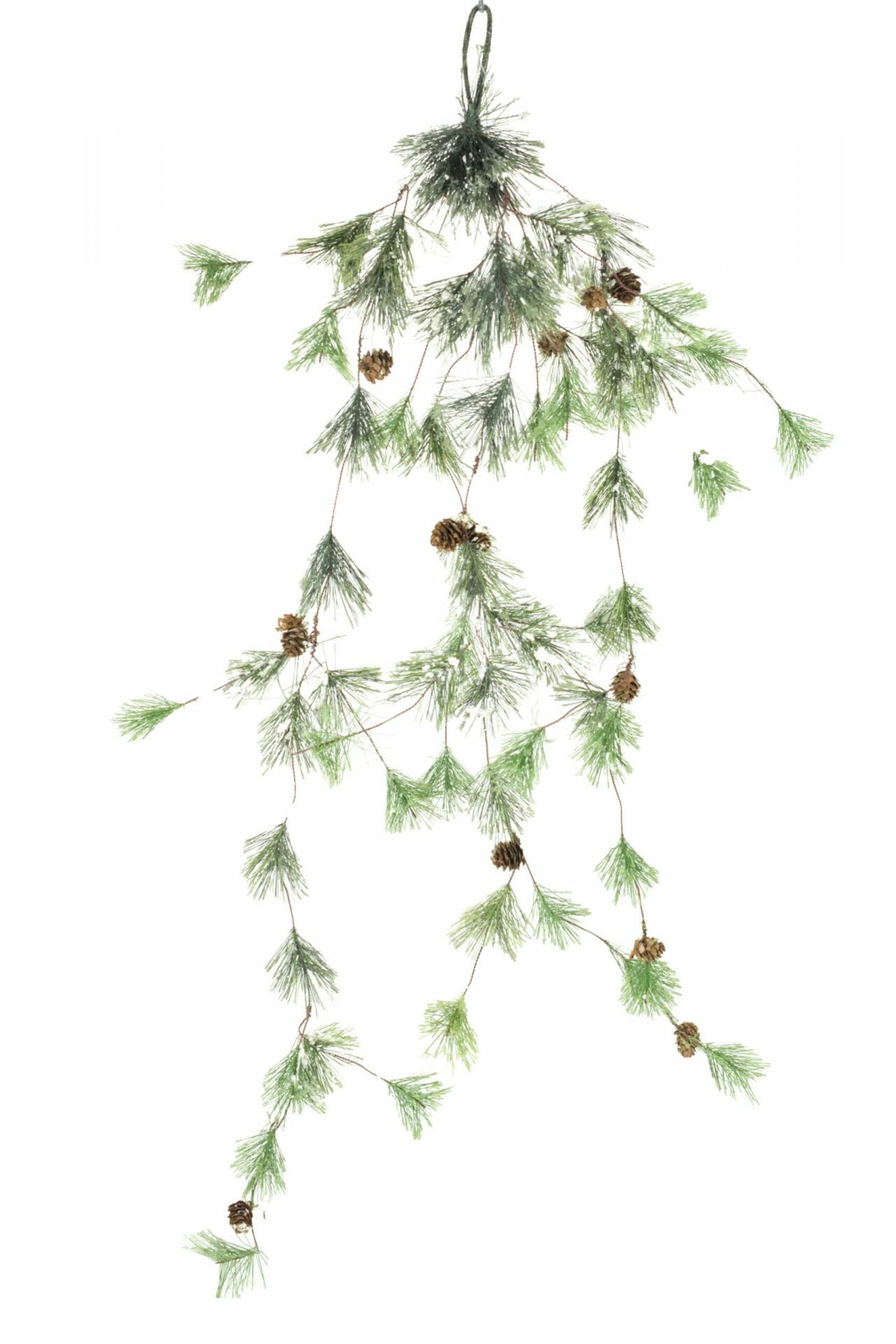 Green Icy Teardrop Branches