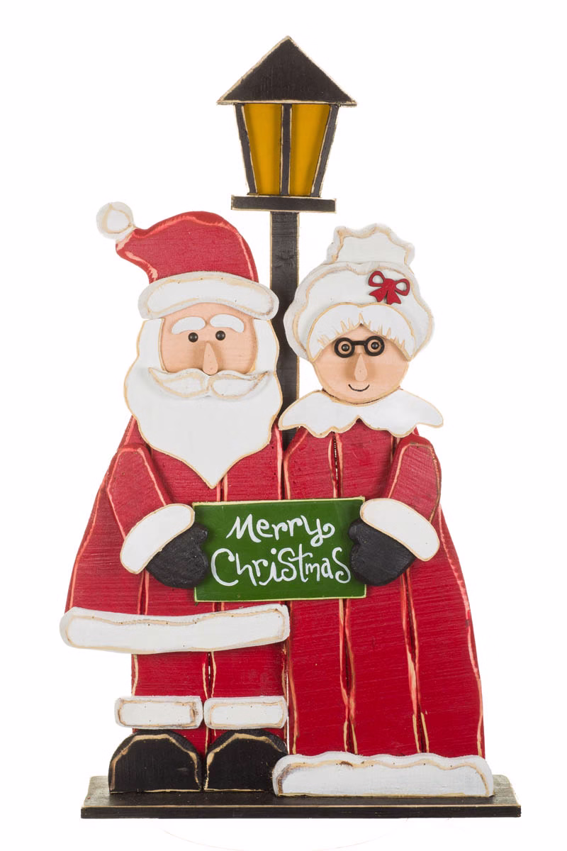 Red Santa And Mrs.Claus