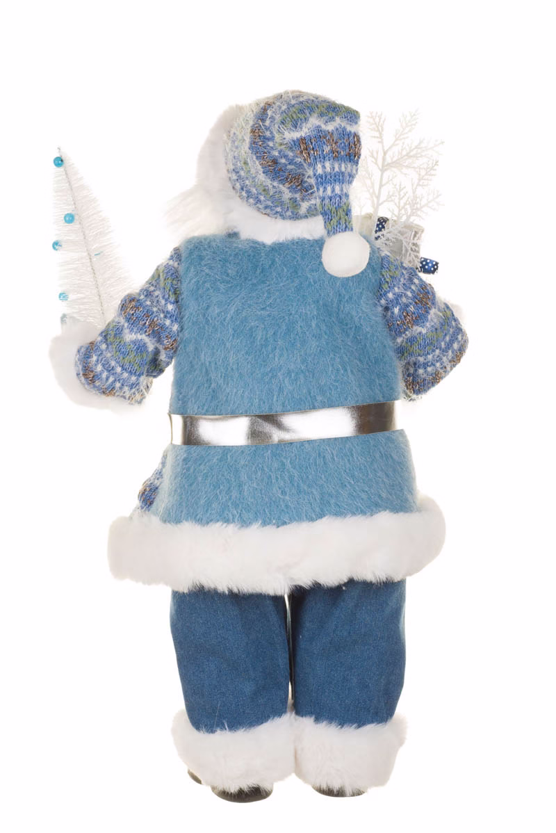 Pastel Blue Santa - Image 3