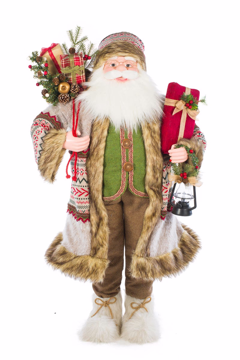 Gray Nordic Santa Claus