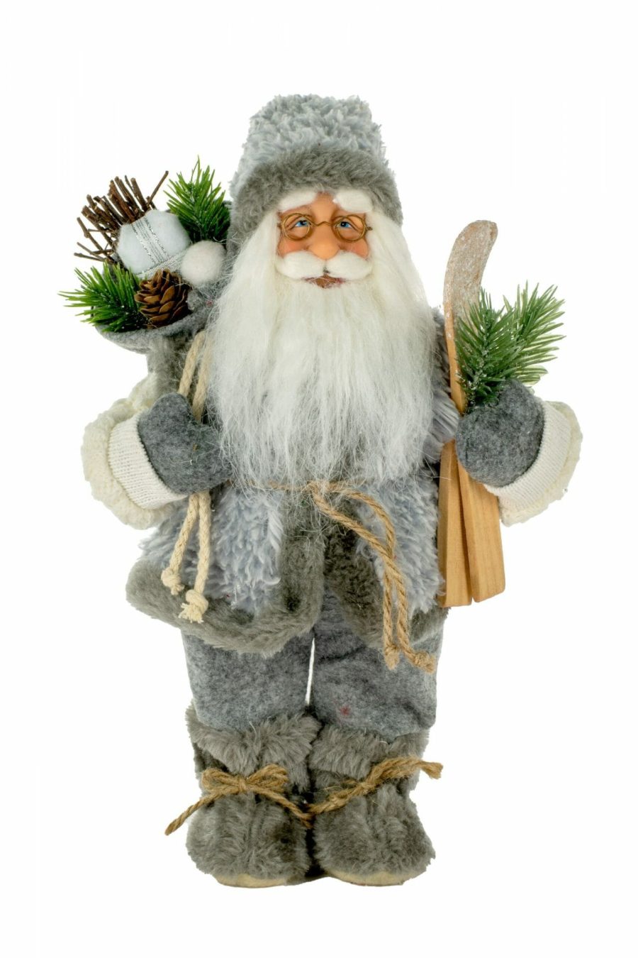 Grey Winter Santa Claus