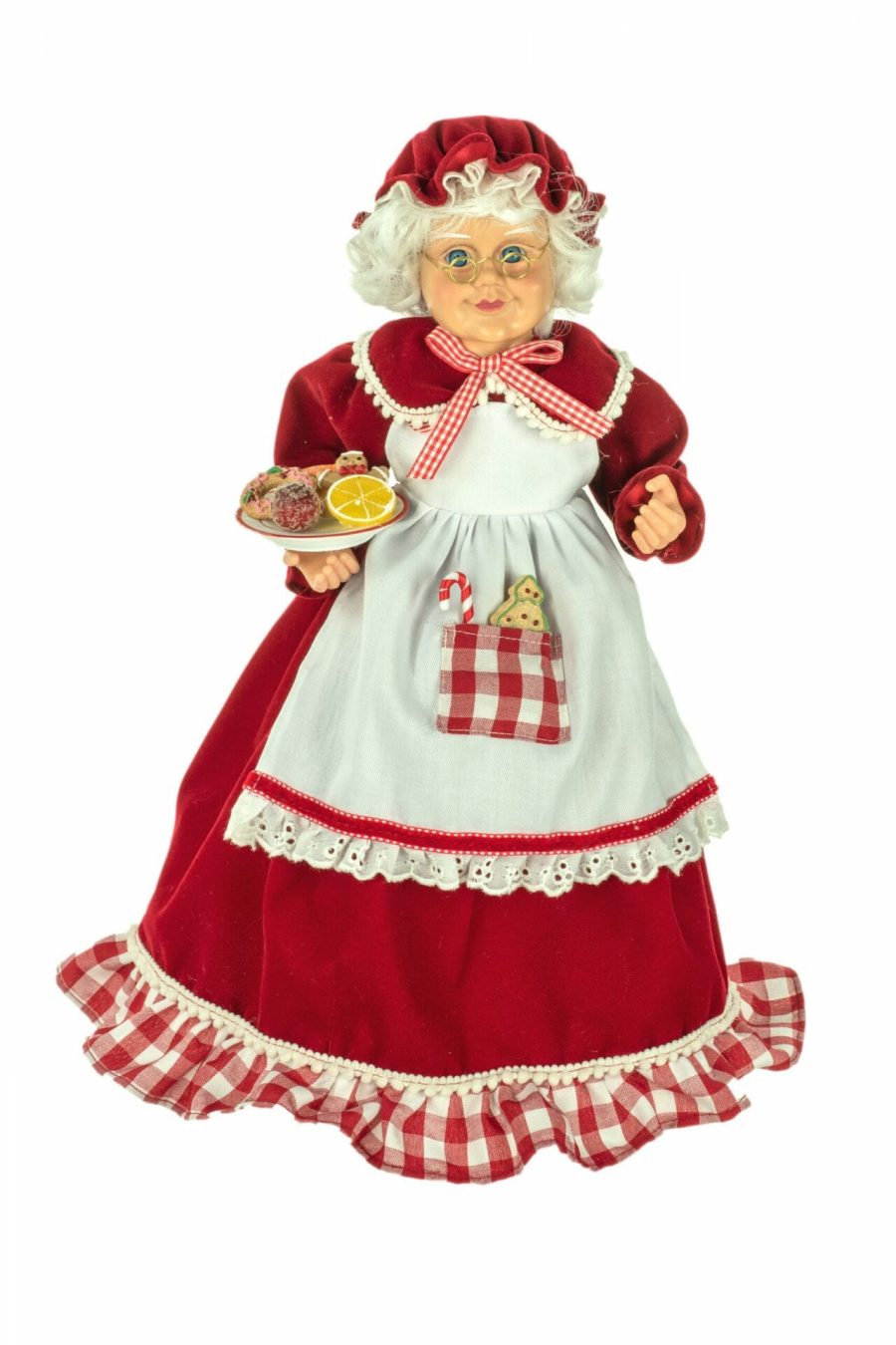 Red Standing Candy Santa